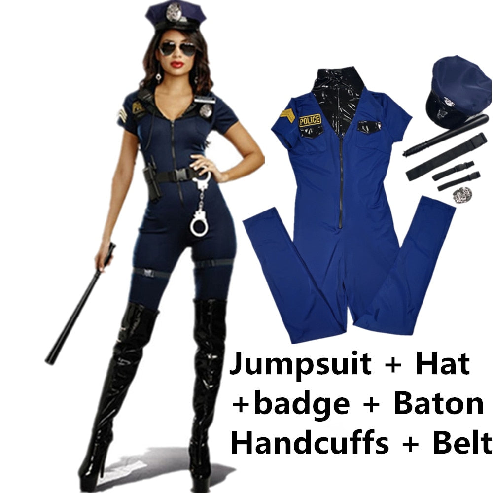 Cop Police Officer Cosplay Costume