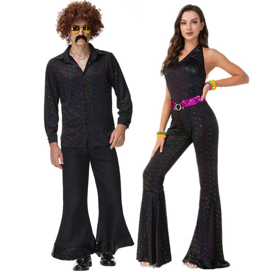 Disco Cosplay Costume-Mens/Womens