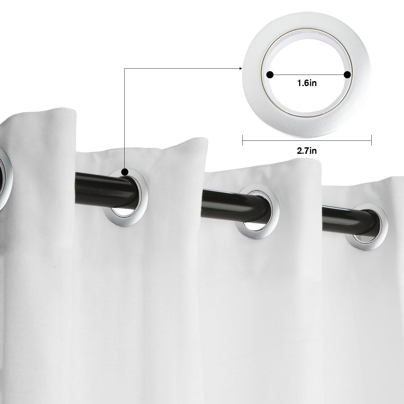 Plaid Window Curtain Drapes-Multiple Options