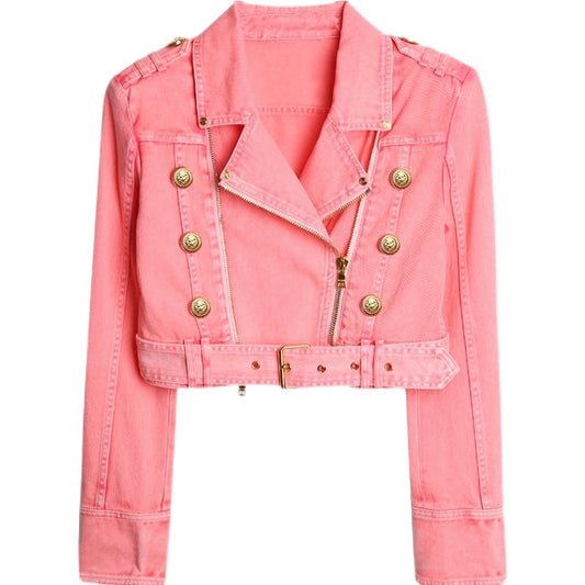 |14:1052#Pink Denim Jacket;5:100014064|14:1052#Pink Denim Jacket;5:361386|14:1052#Pink Denim Jacket;5:361385|14:1052#Pink Denim Jacket;5:100014065|3256803303991684-Pink Denim Jacket-S|3256803303991684-Pink Denim Jacket-M|3256803303991684-Pink Denim Jacket-L|3256803303991684-Pink Denim Jacket-XL