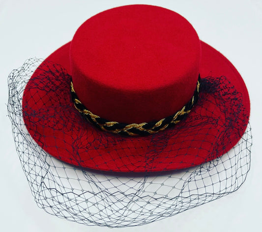 Morgan Taylor Hat-Red NWT