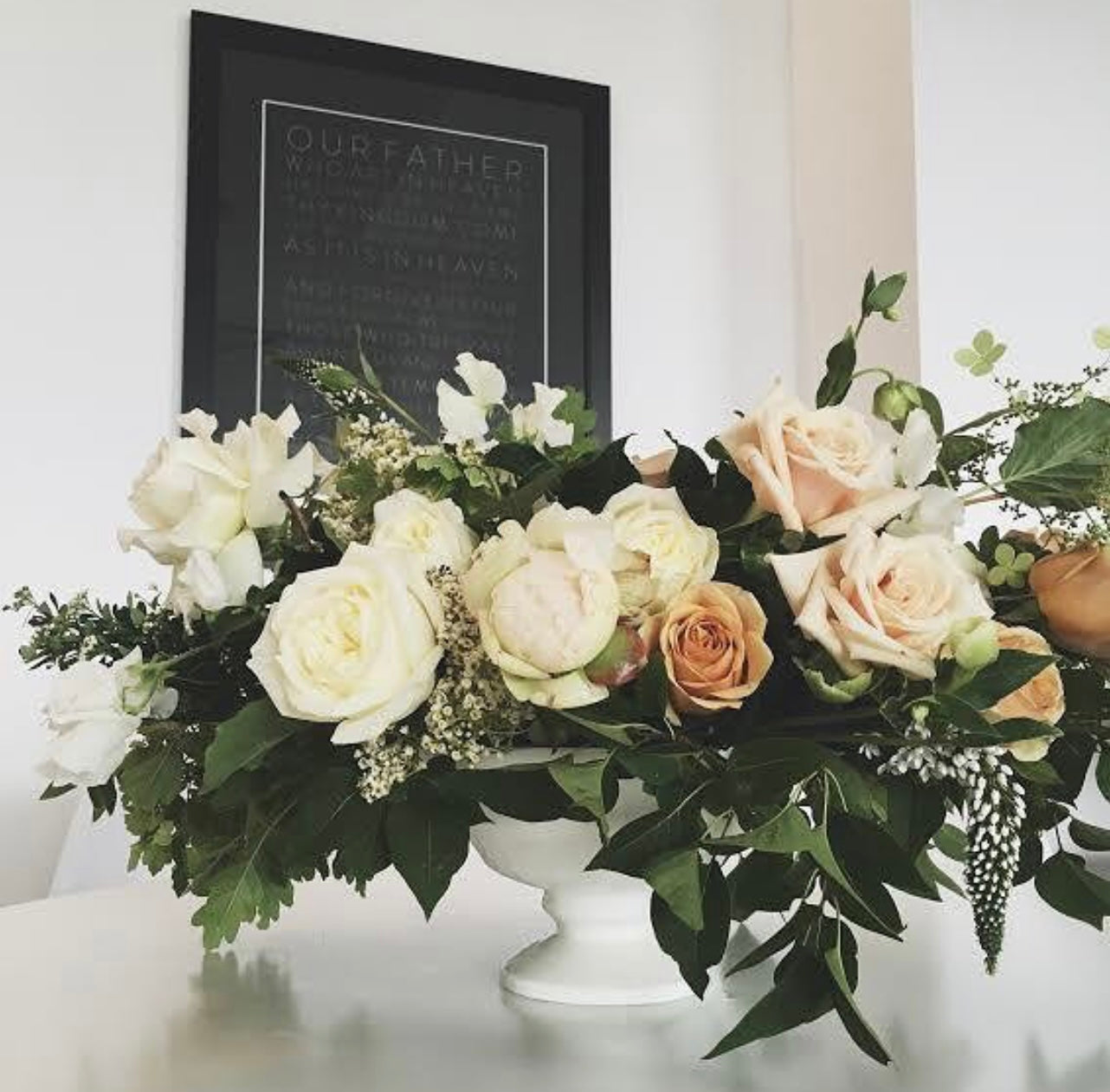 Framed SS Print Shop "The Lords Prayer Print