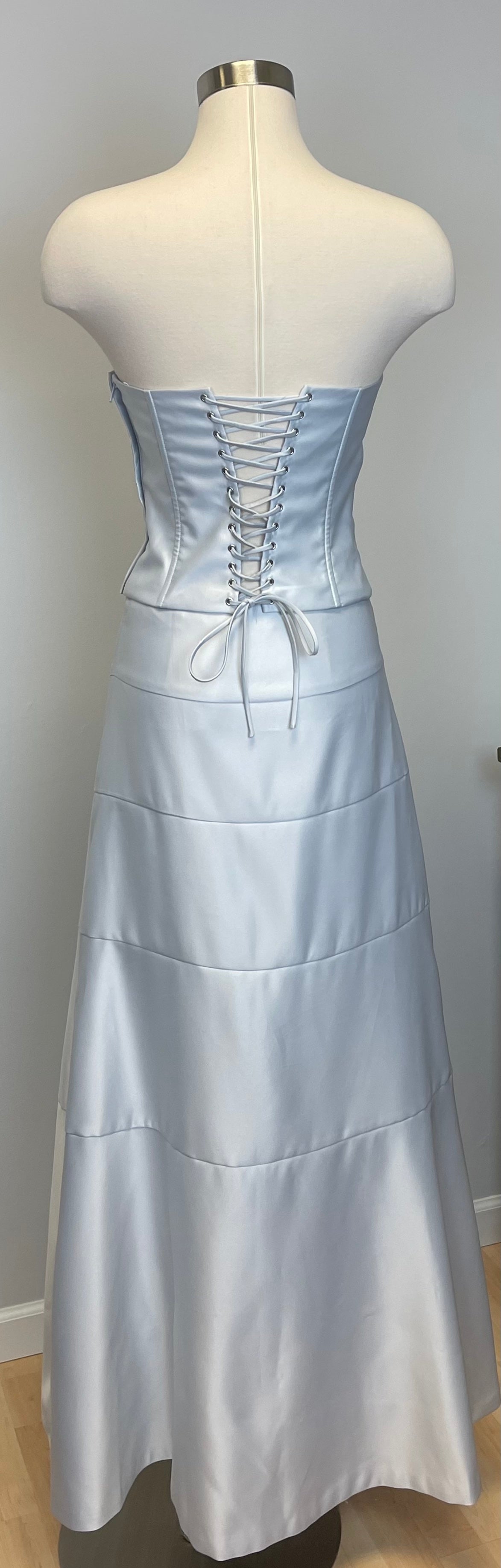 BCBG MaxAzria Corset Top & Skirt-Vintage/Silver EUC