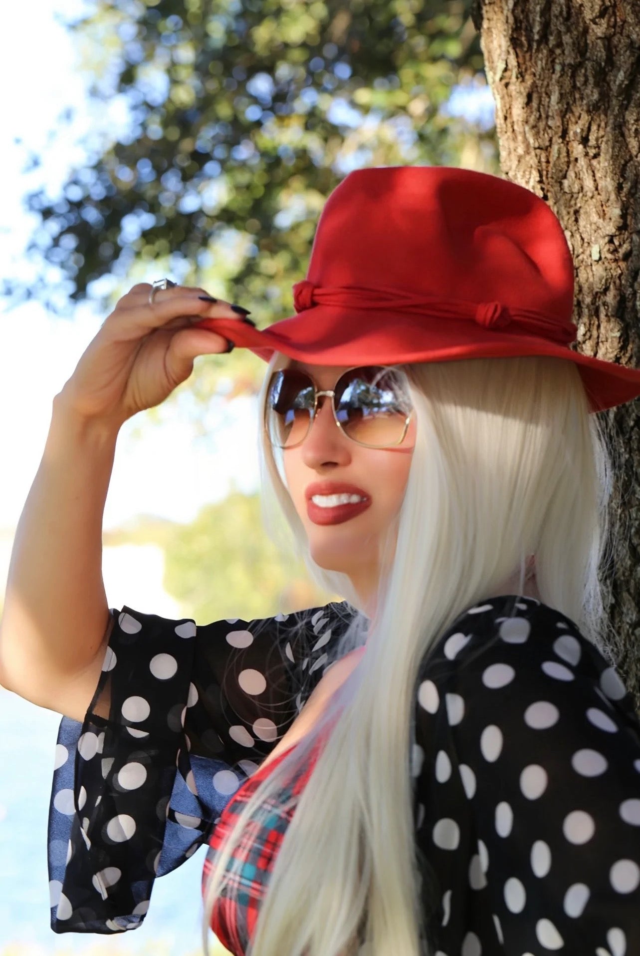 Kurt Jr by Tom Hann Boho Hat-Red