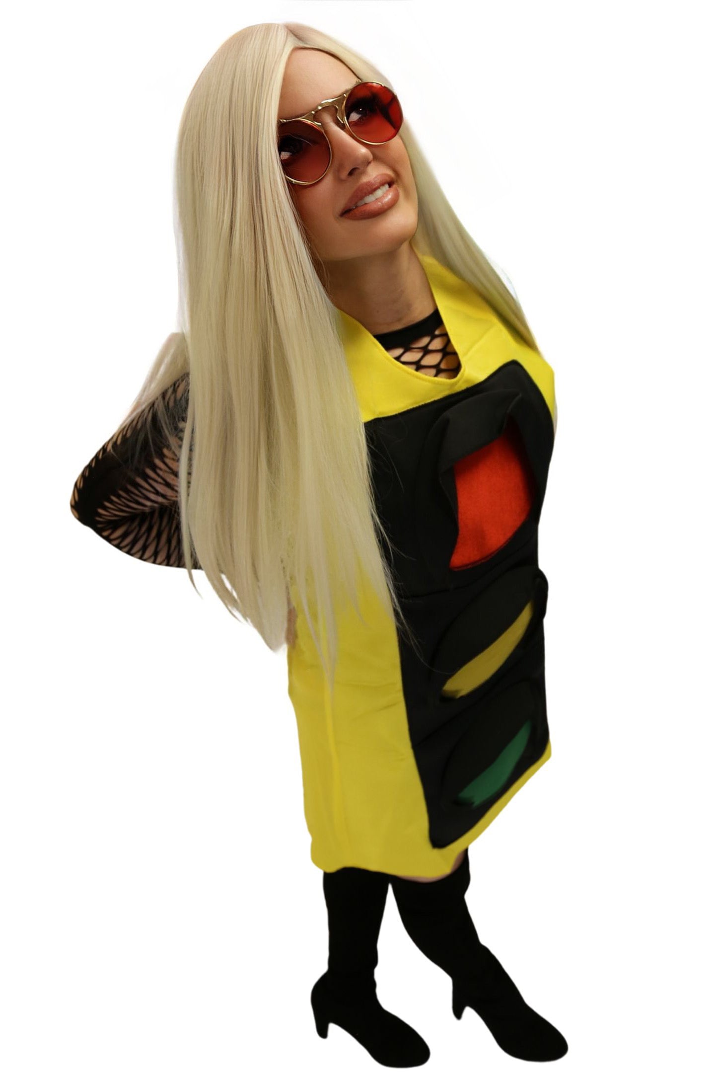Traffic Jammin Traffic Light Dress Costume