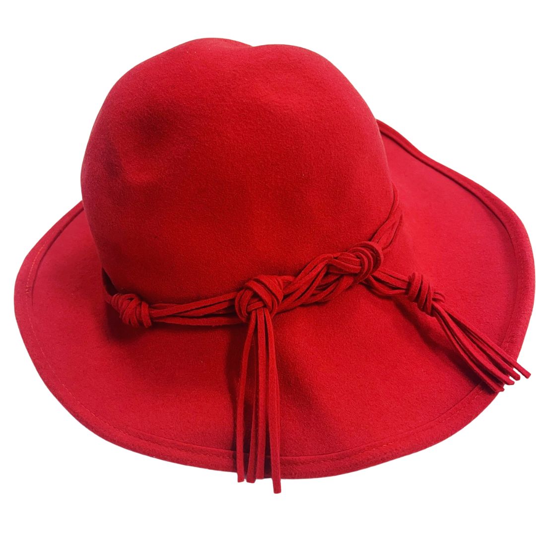 Kurt Jr by Tom Hann Boho Hat-Red