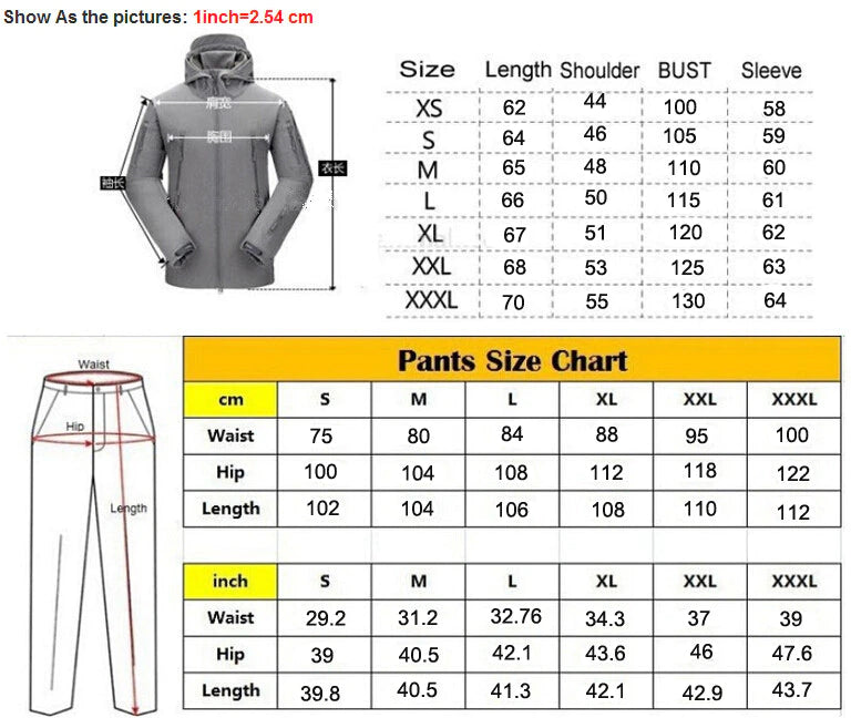 Outdoor Jacket Pants Set-Multiple Options