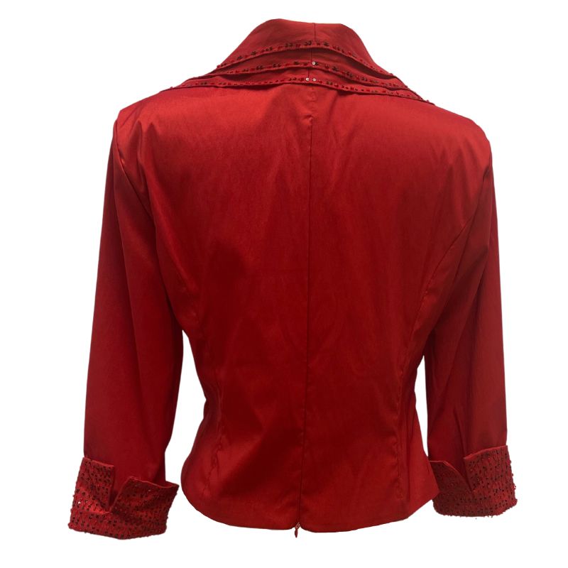 Jackie Jon New York Sequin Top-Red NWT