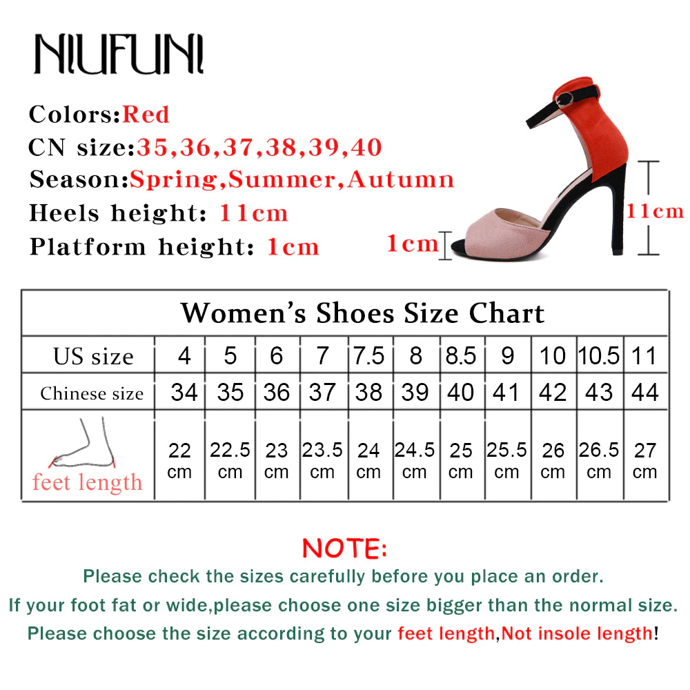 One Buckle High Heel Peep Toe Sandals