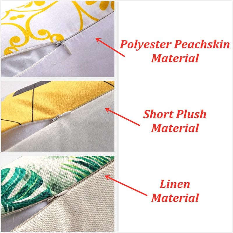 Black And White Throw Pillow Cushion Cover-Multiple Options