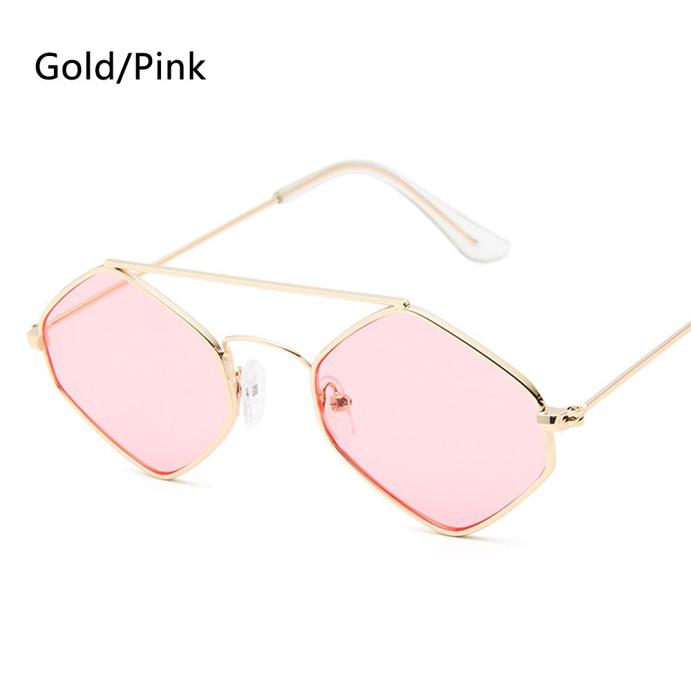Vintage Retro Rimless Rectangle Unisex Sunglasses-Multiple Options