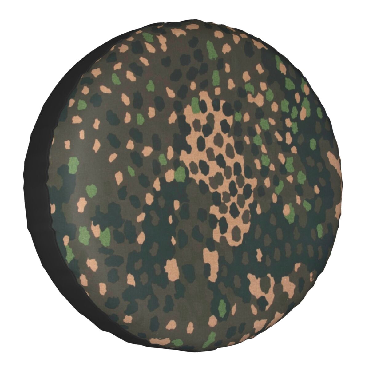 Green Brown Military Camouflage Spare Tire Cover-Multiple Options