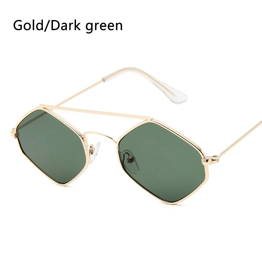 Vintage Retro Rimless Rectangle Unisex Sunglasses-Multiple Options
