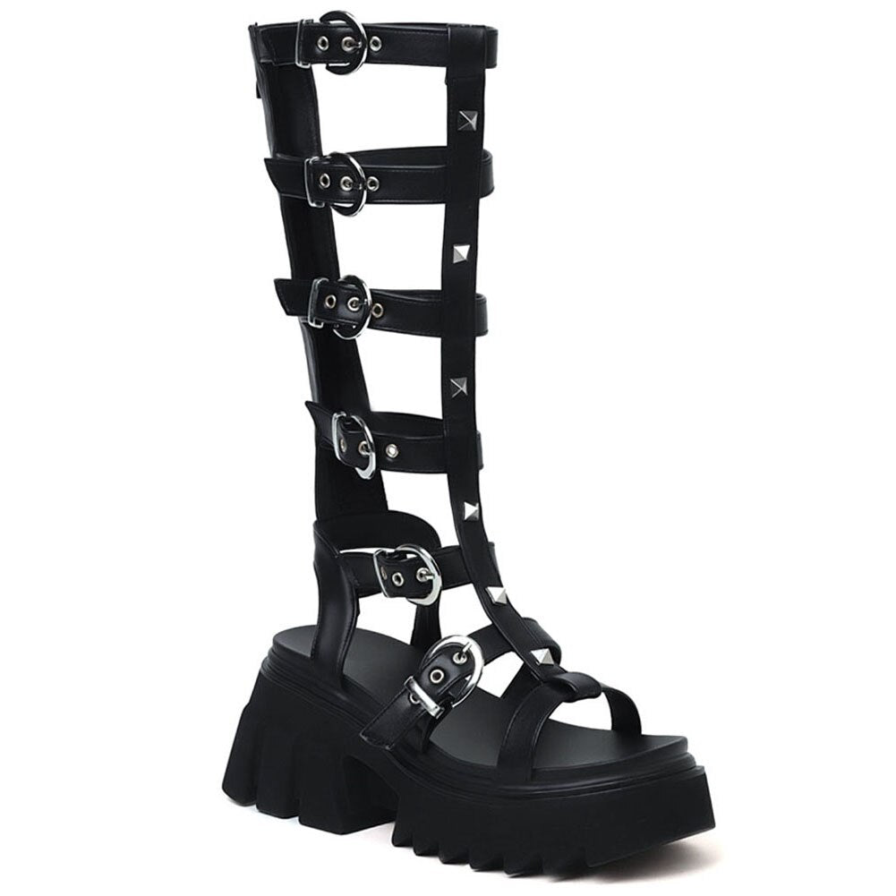Gladiator Platform Sandals-Multiple Options