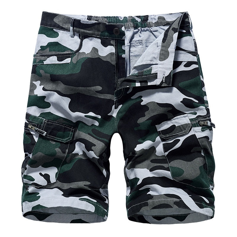 Camo Cargo Shorts-Multiple Options