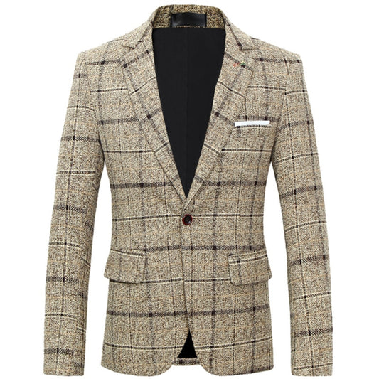 Plaid Suit Blazer Jacket Coat-Multiple Options