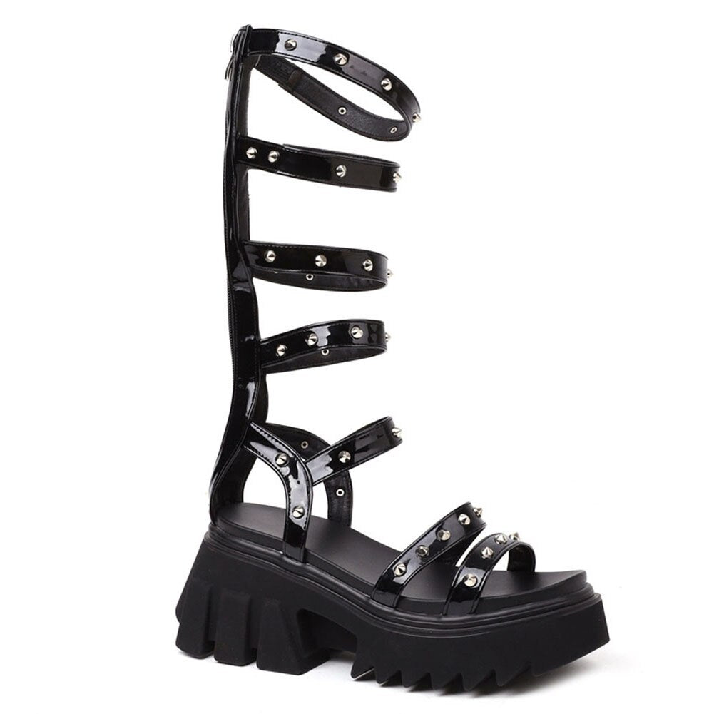 Gladiator Platform Sandals-Multiple Options