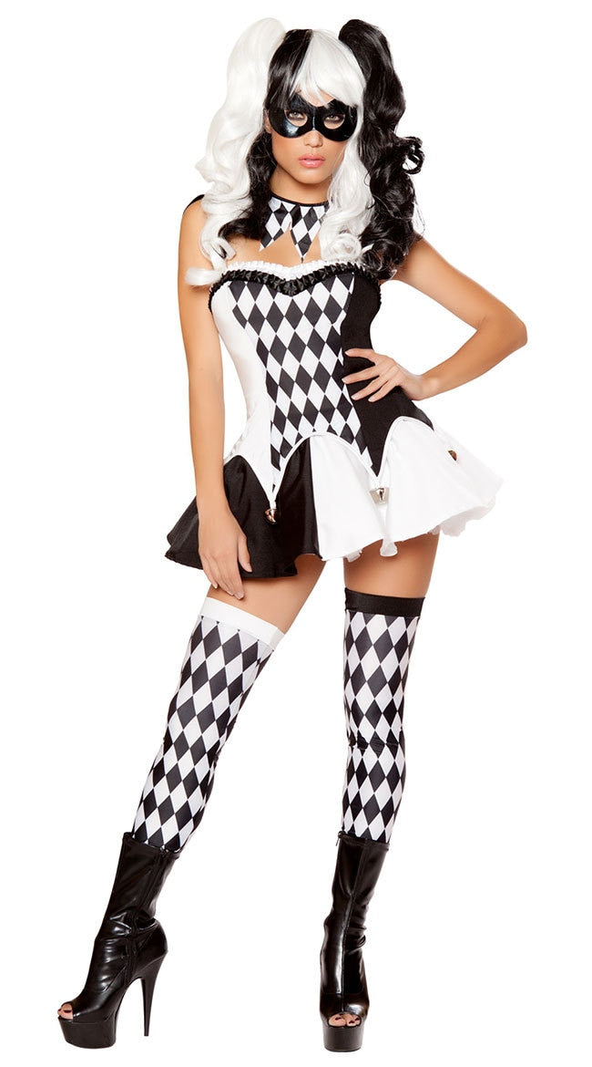 Circus Clown Cosplay Costume