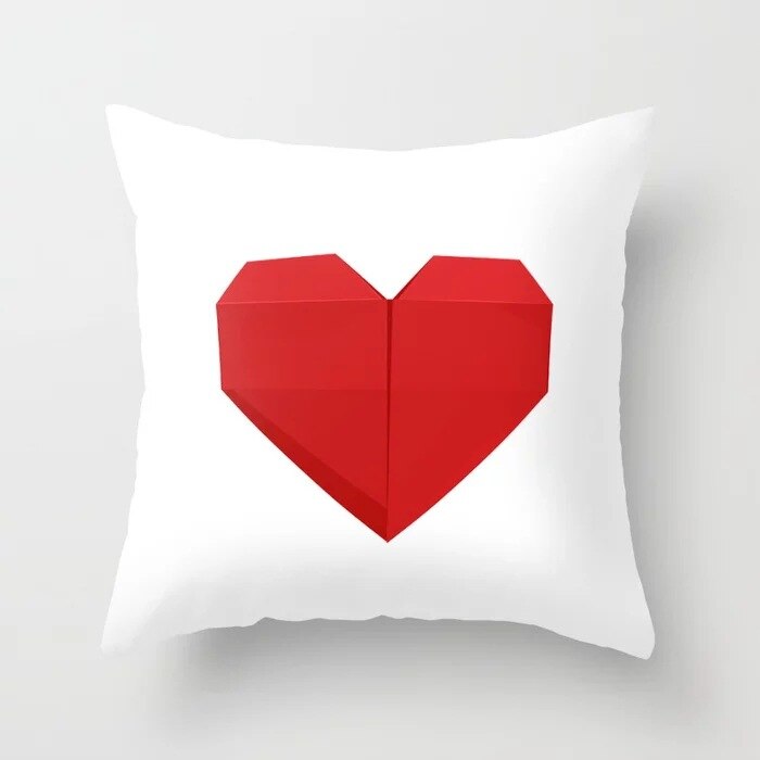 Red Pillow Covers-Multiple Options