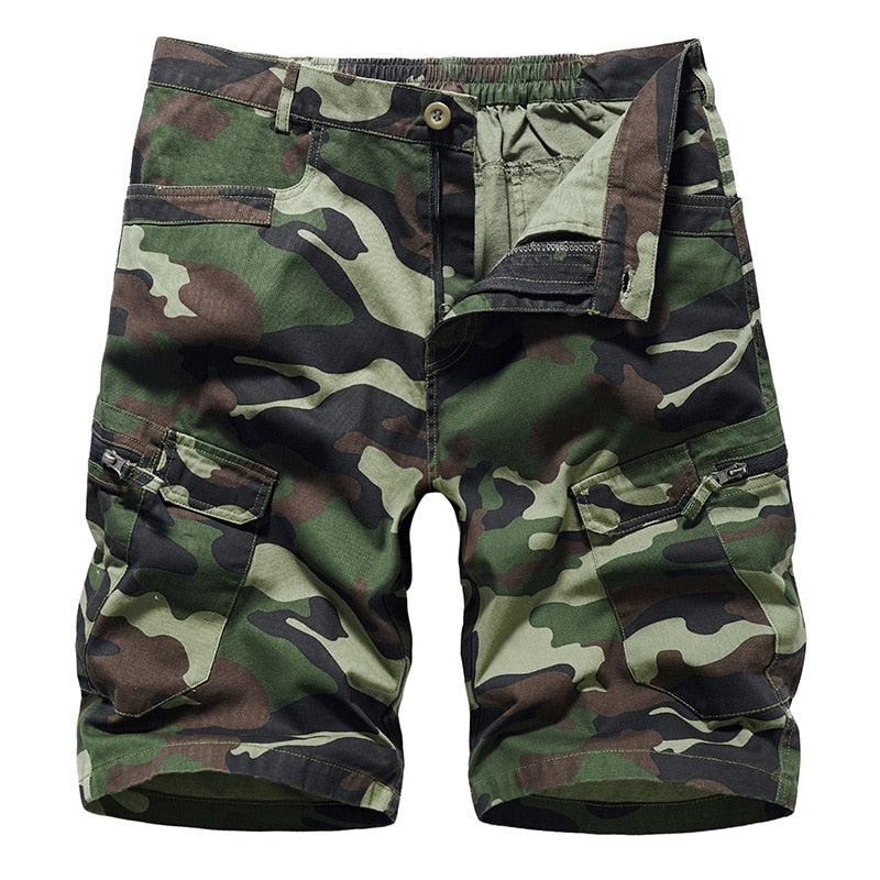 Camo Cargo Shorts-Multiple Options
