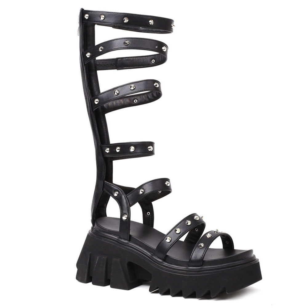 Gladiator Platform Sandals-Multiple Options