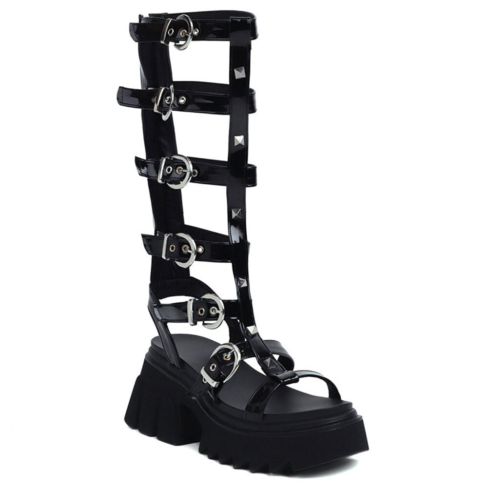 Gladiator Platform Sandals-Multiple Options