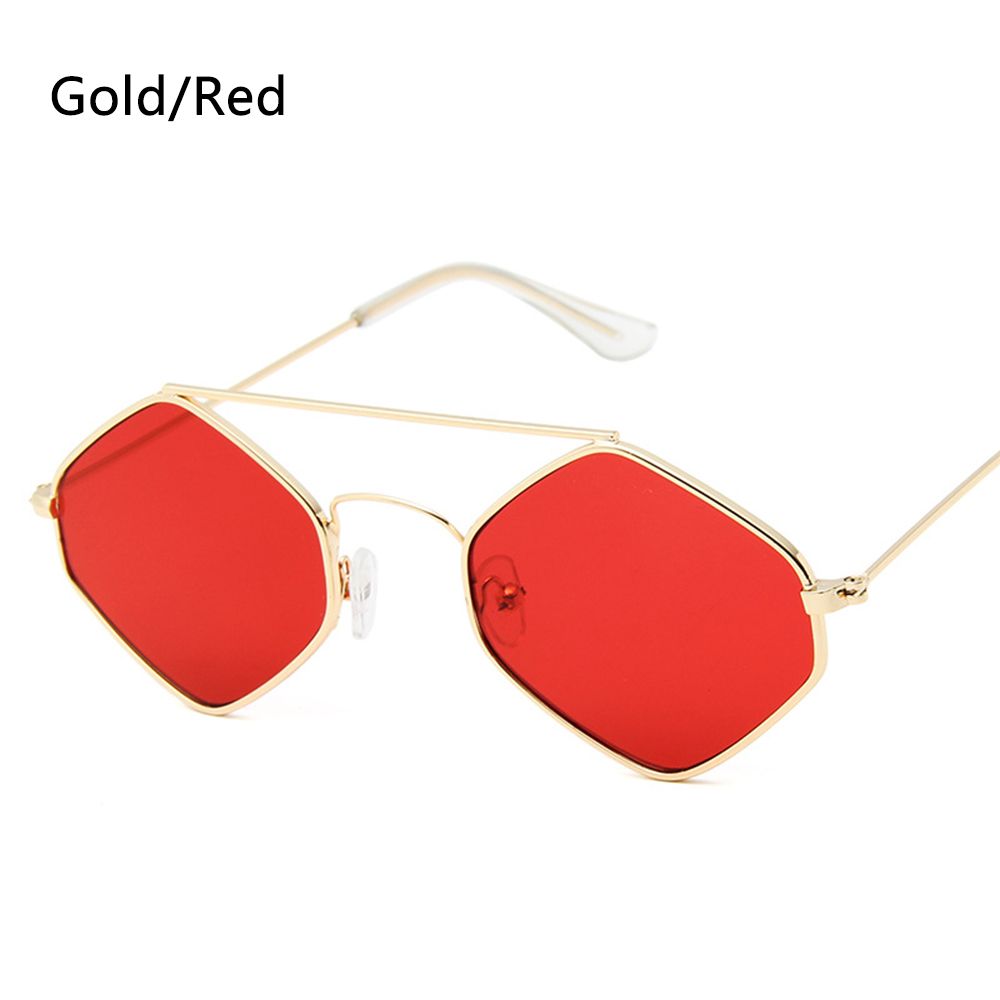 Vintage Retro Rimless Rectangle Unisex Sunglasses-Multiple Options