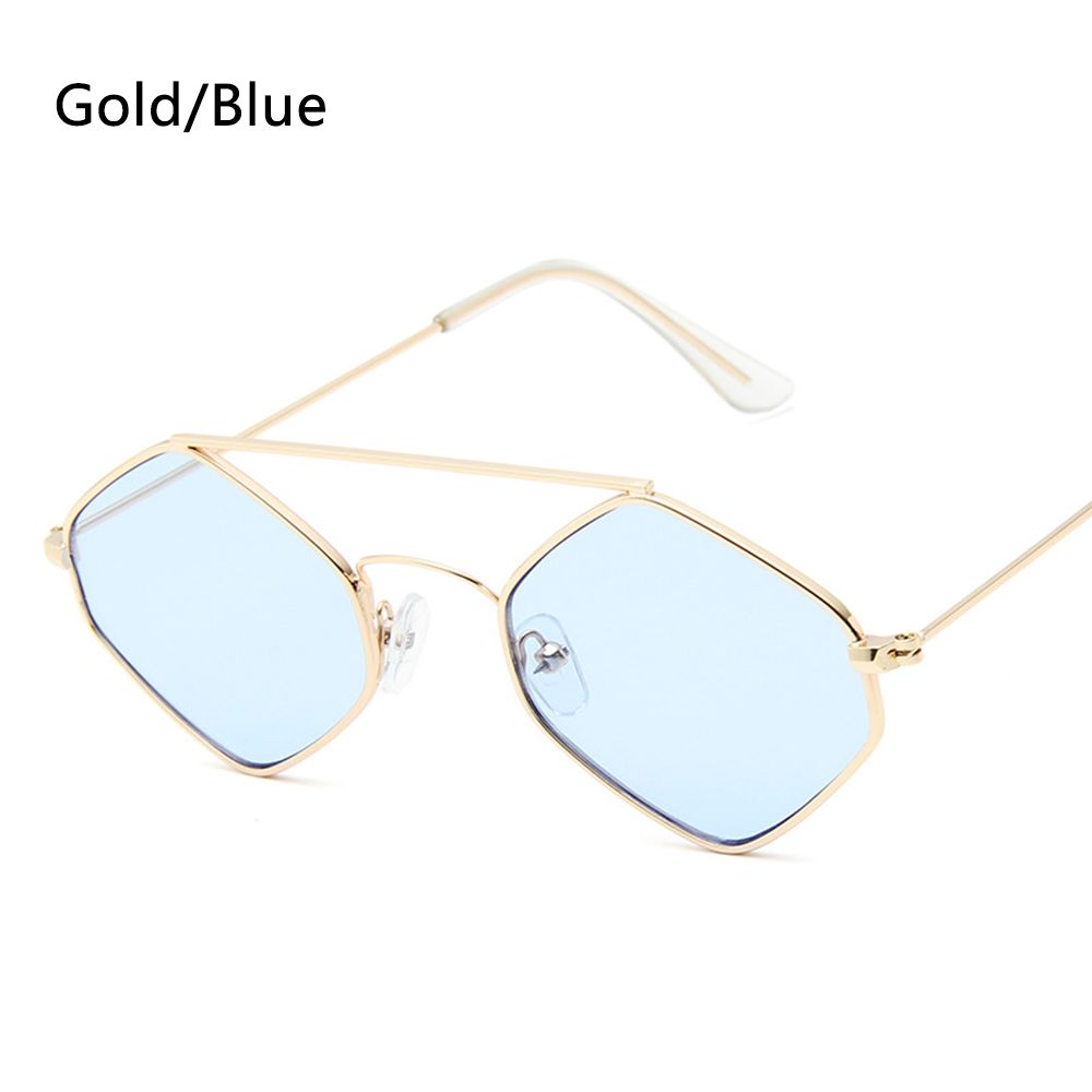 Vintage Retro Rimless Rectangle Unisex Sunglasses-Multiple Options