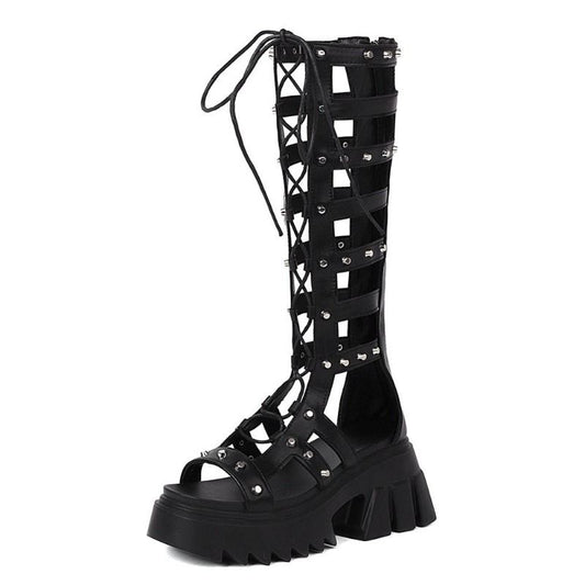 Gladiator Platform Sandals-Multiple Options