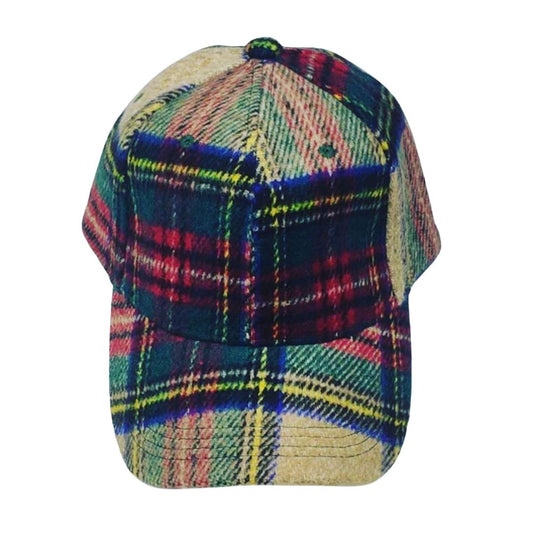Vintage Tweed Unisex Ballcap-Plaid
