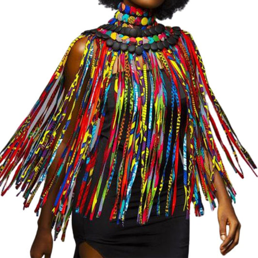 African Ankara Shawl
