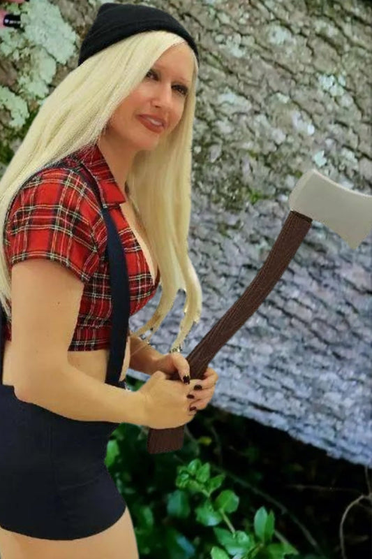 Paul Bunyan Sexy Lumberjack Costume-Large