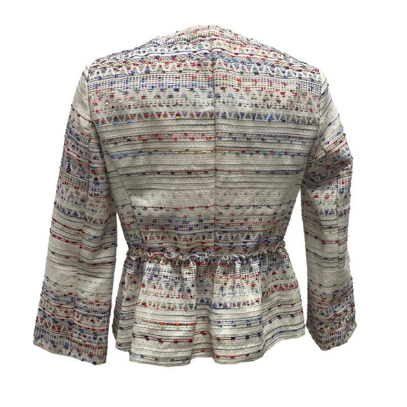 Zara Basic Peplum Jacket-Multi NWT