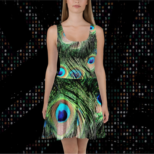 Plume Parade @Backyard Marvels Skater Dress