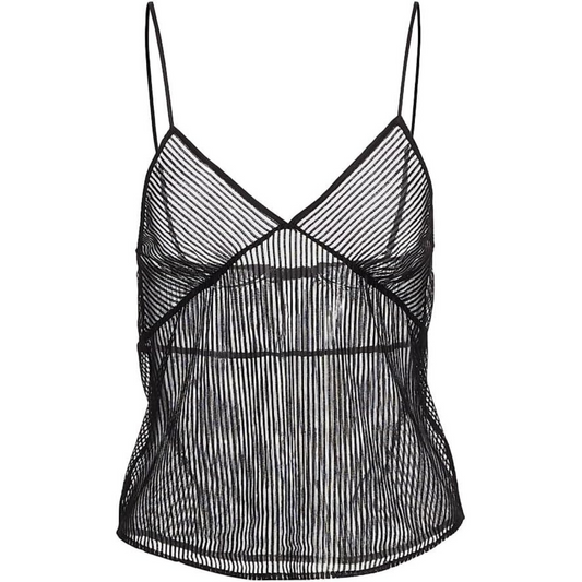 Kiki de Montparnasse Striped Lace Cami