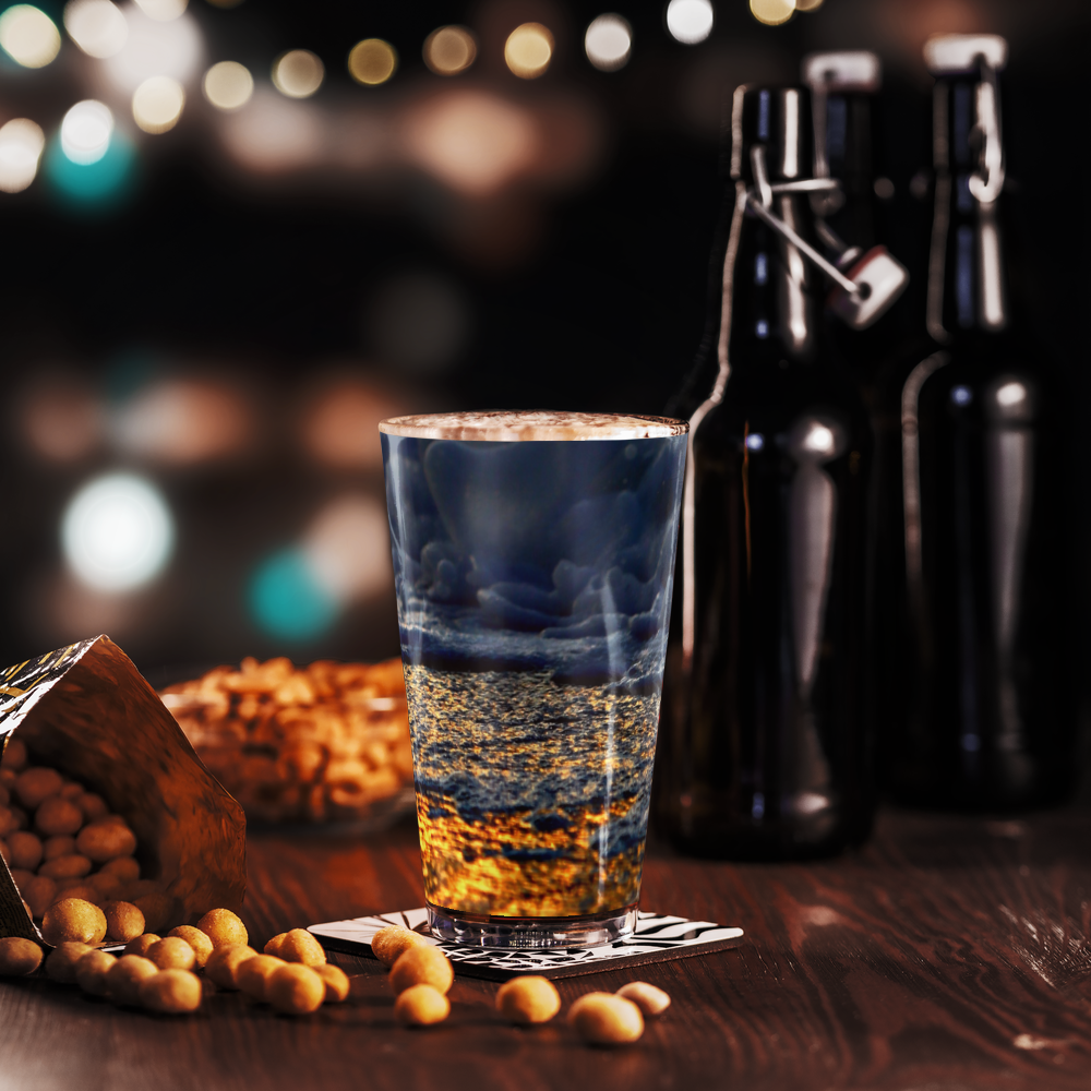 Waves of Influence @Backyard Marvels Shaker Pint Glass
