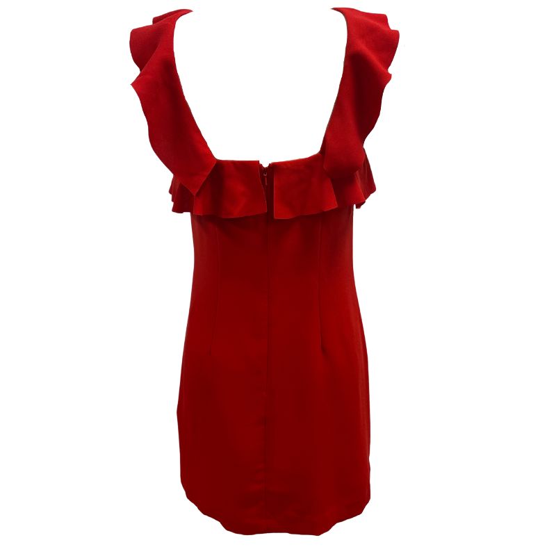 Banana Republic Mini Dress-Red
