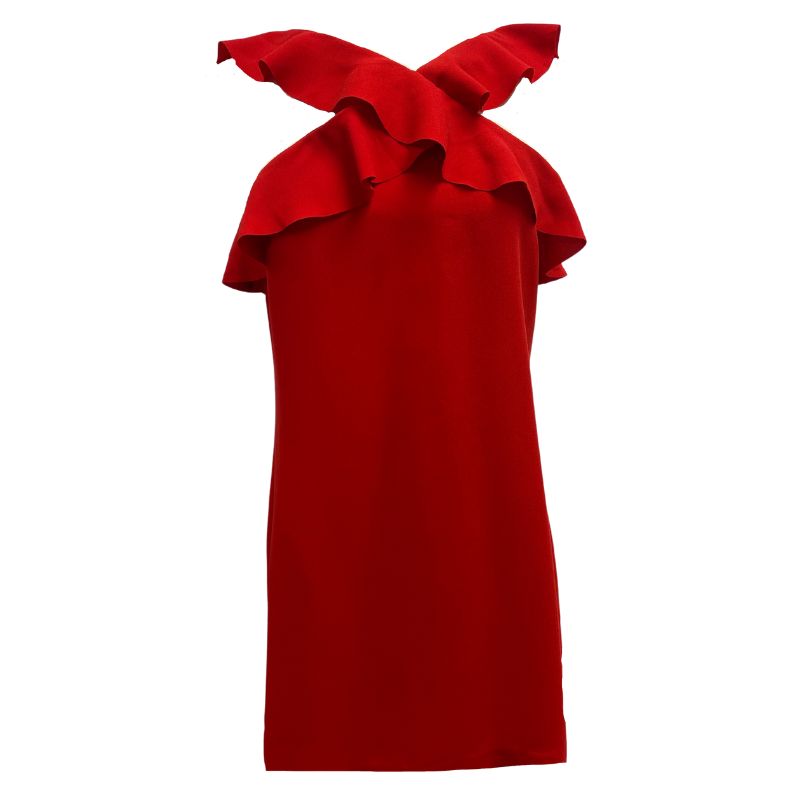Banana Republic Mini Dress-Red