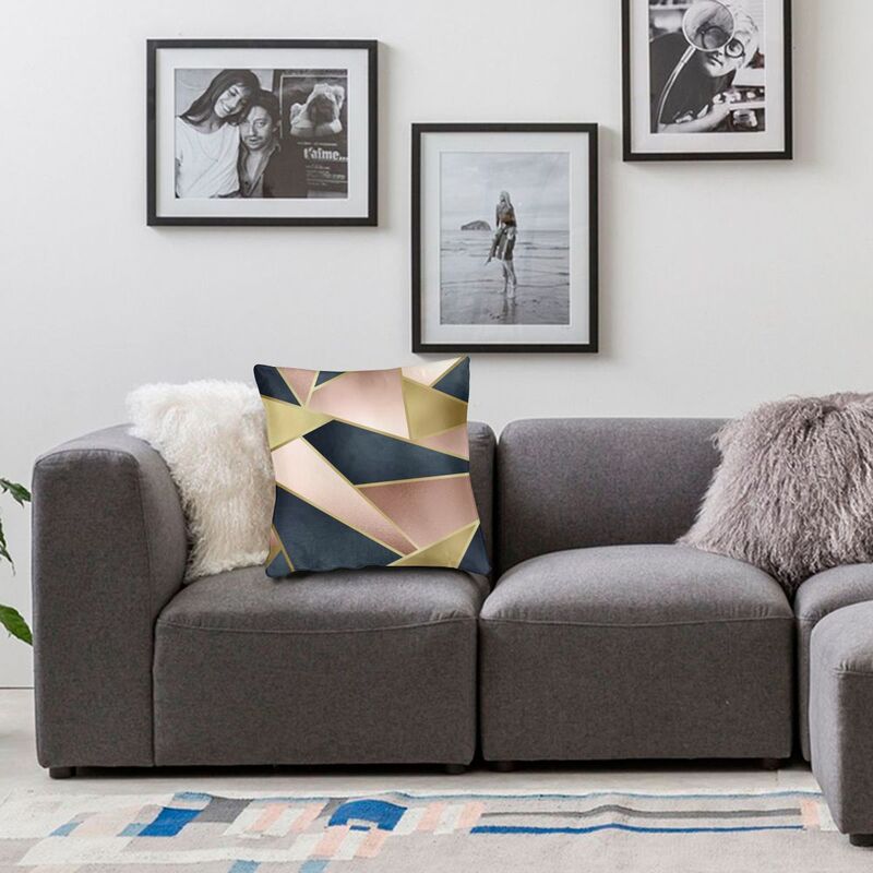 Geometric Abstract Pattern Throw Pillow Cushion Cover-Multiple Options