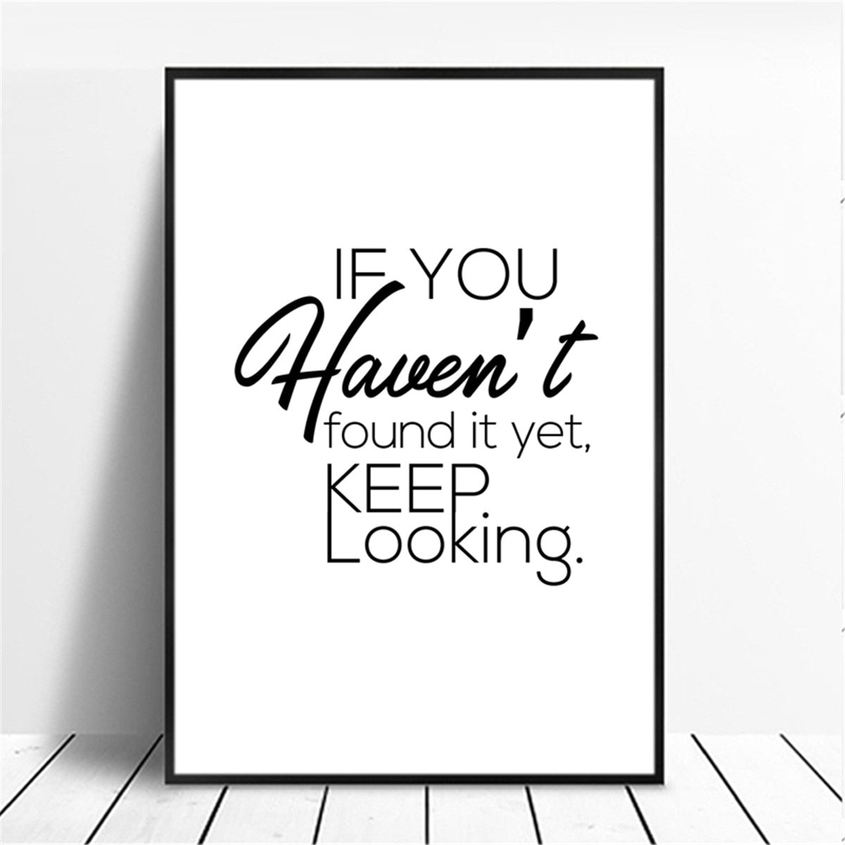 Black and White Motivational Art Prints-Multiple Options