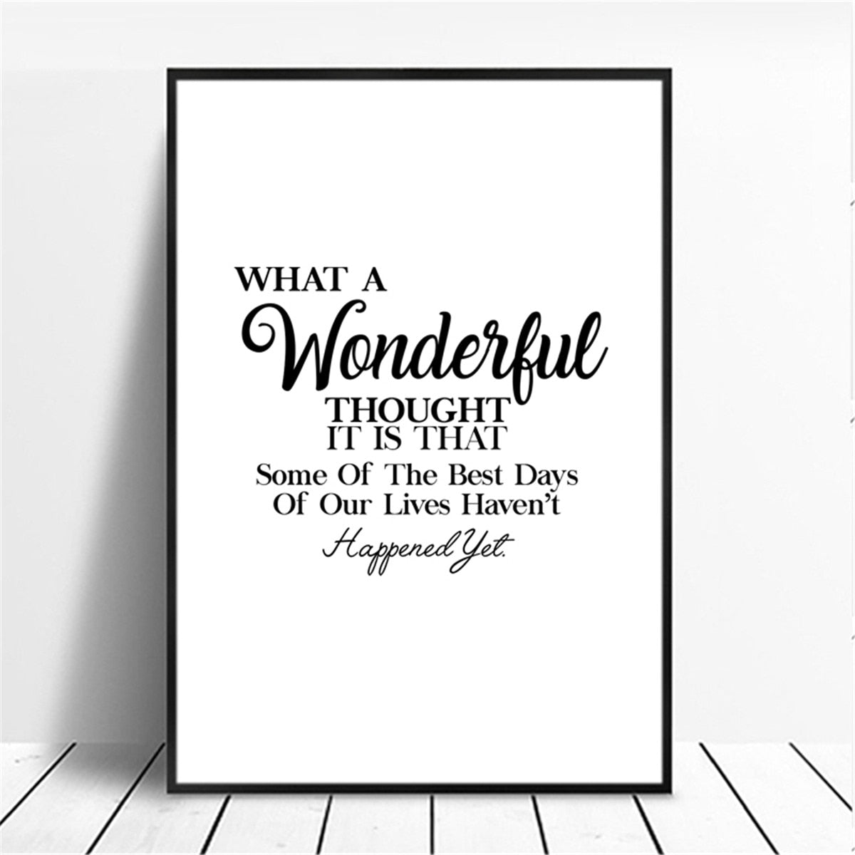Black and White Motivational Art Prints-Multiple Options