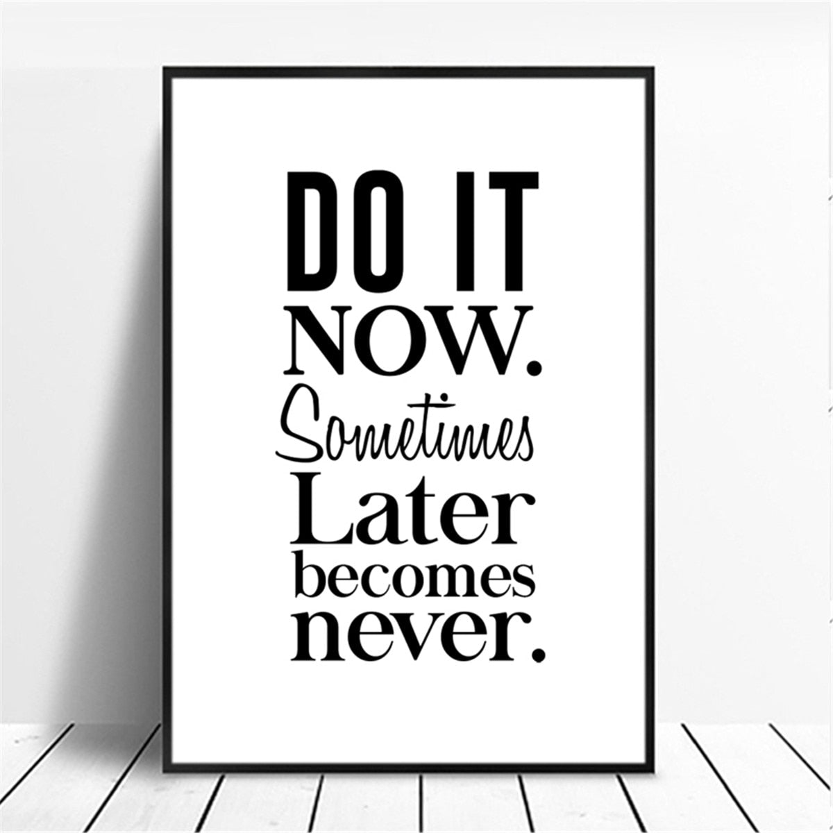 Black and White Motivational Wall Art Prints-Multiple Options