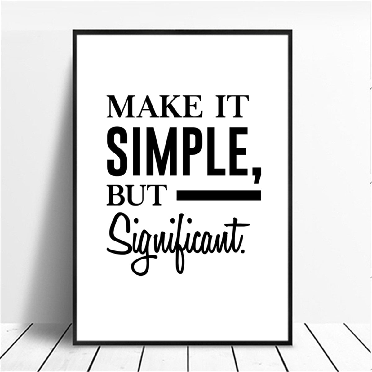 Black and White Motivational Wall Art Prints-Multiple Options