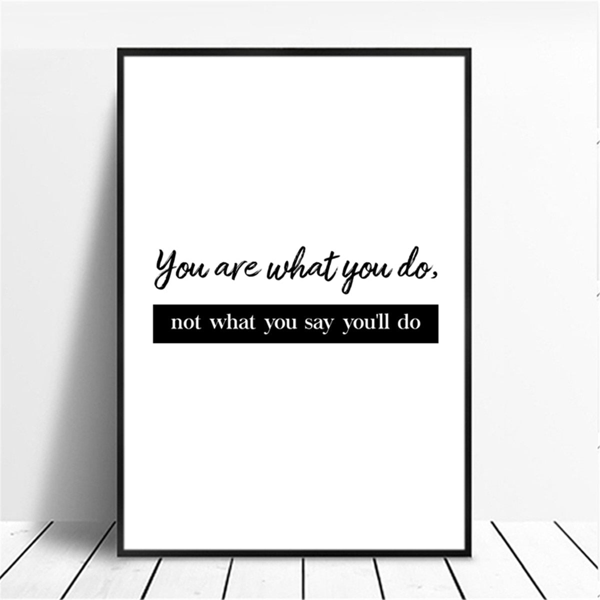 Black and White Motivational Wall Art Prints-Multiple Options