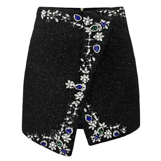 Woolen Beaded Skirt
