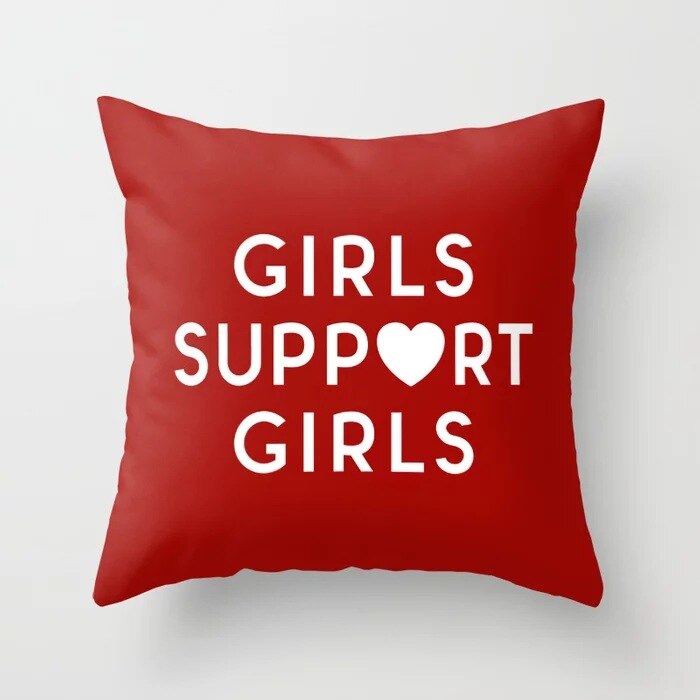 Red Pillow Covers-Multiple Options