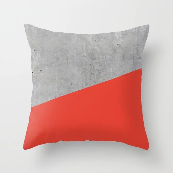 Red Pillow Covers-Multiple Options