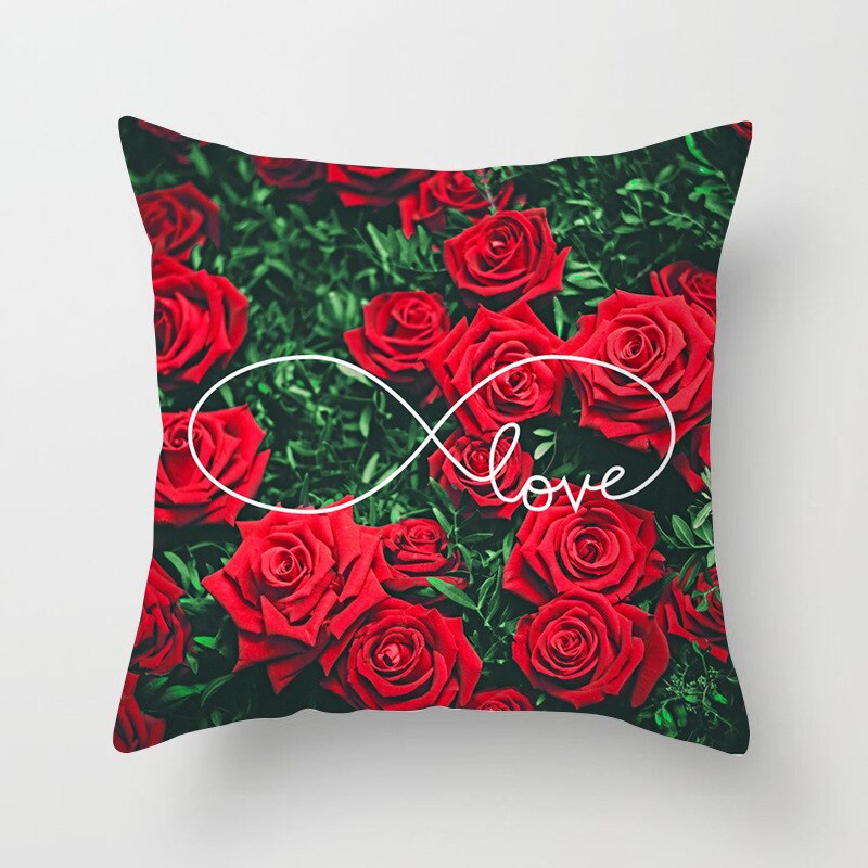 Red Pillow Covers-Multiple Options