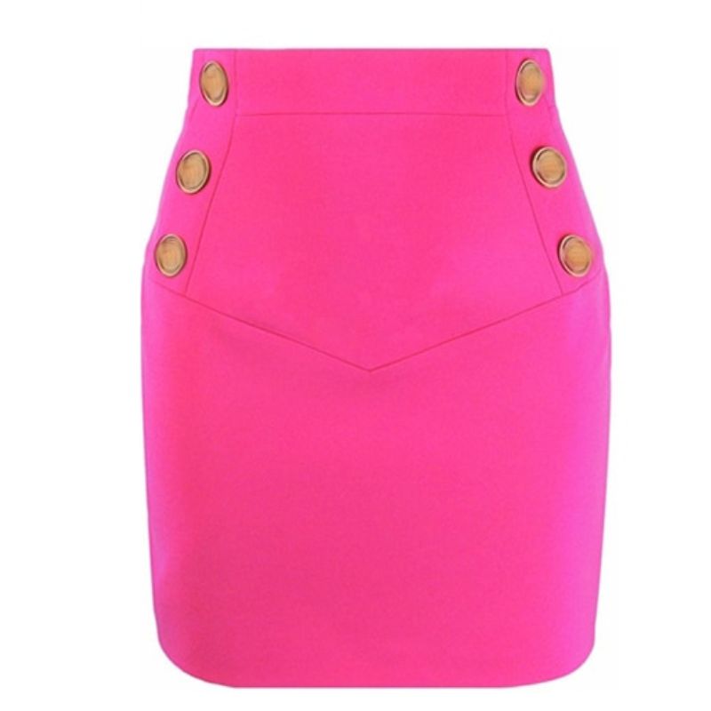 Hot Pink Double Breasted Blazer Jacket/Skirt-Sold Separately